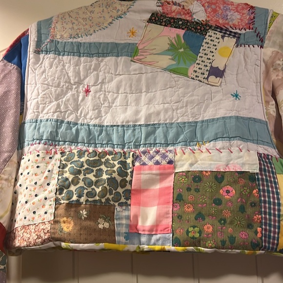 Quilt jacket vintage 70’s cropped jacket - Picture 3 of 3